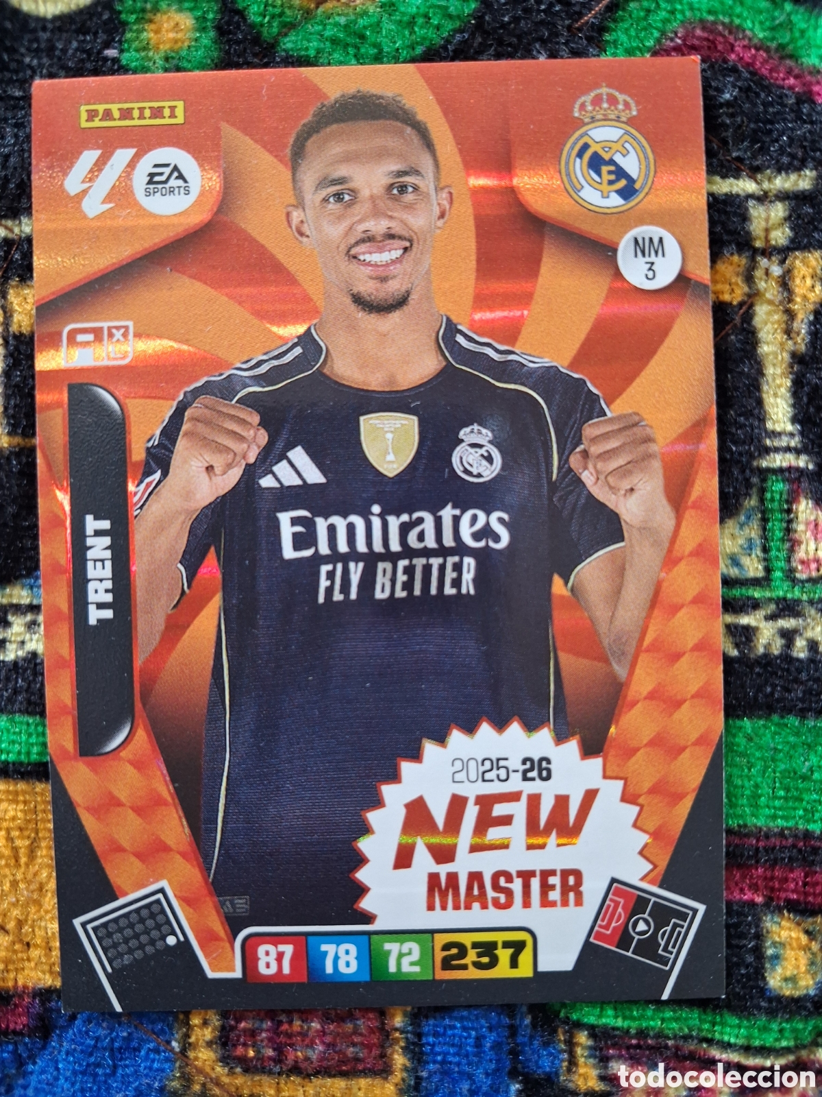 Cromos de f&uacute;tbol: NM3 New Master Trent Adrenalyn 25/25