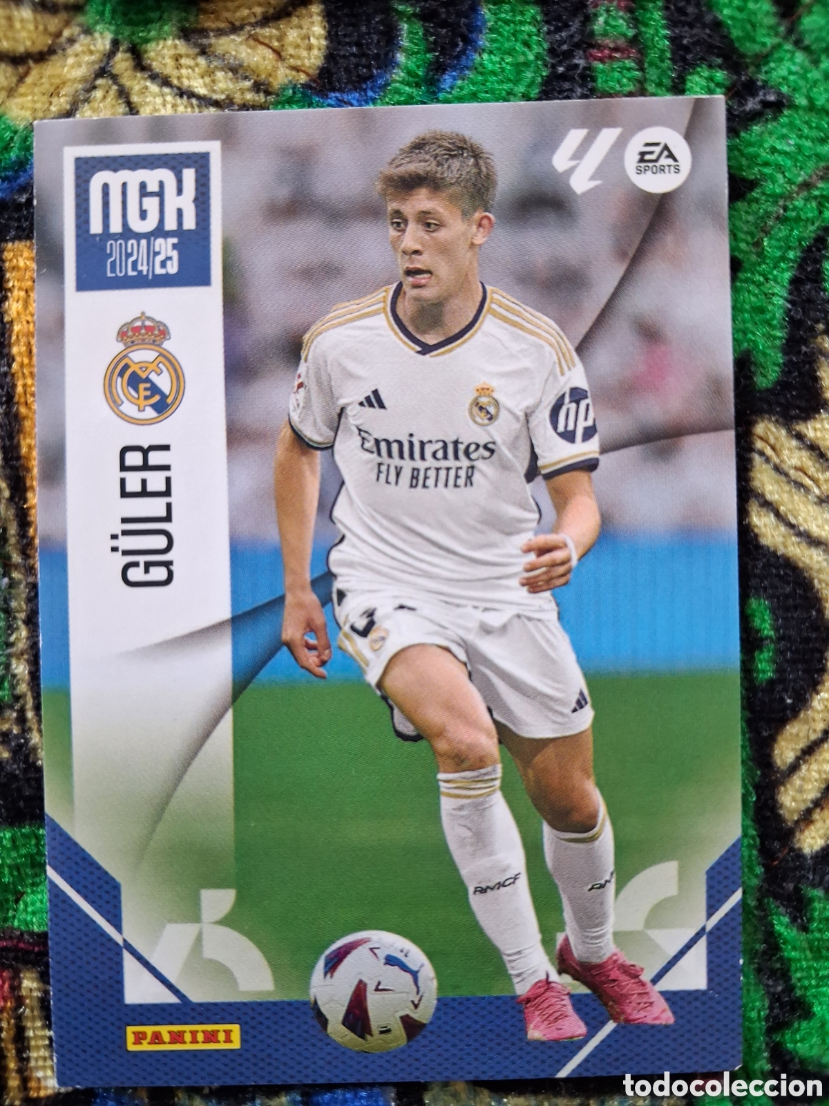 Cromos de f&uacute;tbol: C1597. 227 ARDA G&Uuml;LER REAL MADRID CF CROMO FICHA MEGACRACKS MGK 2024-25 PANINI 2024 2025 24 25