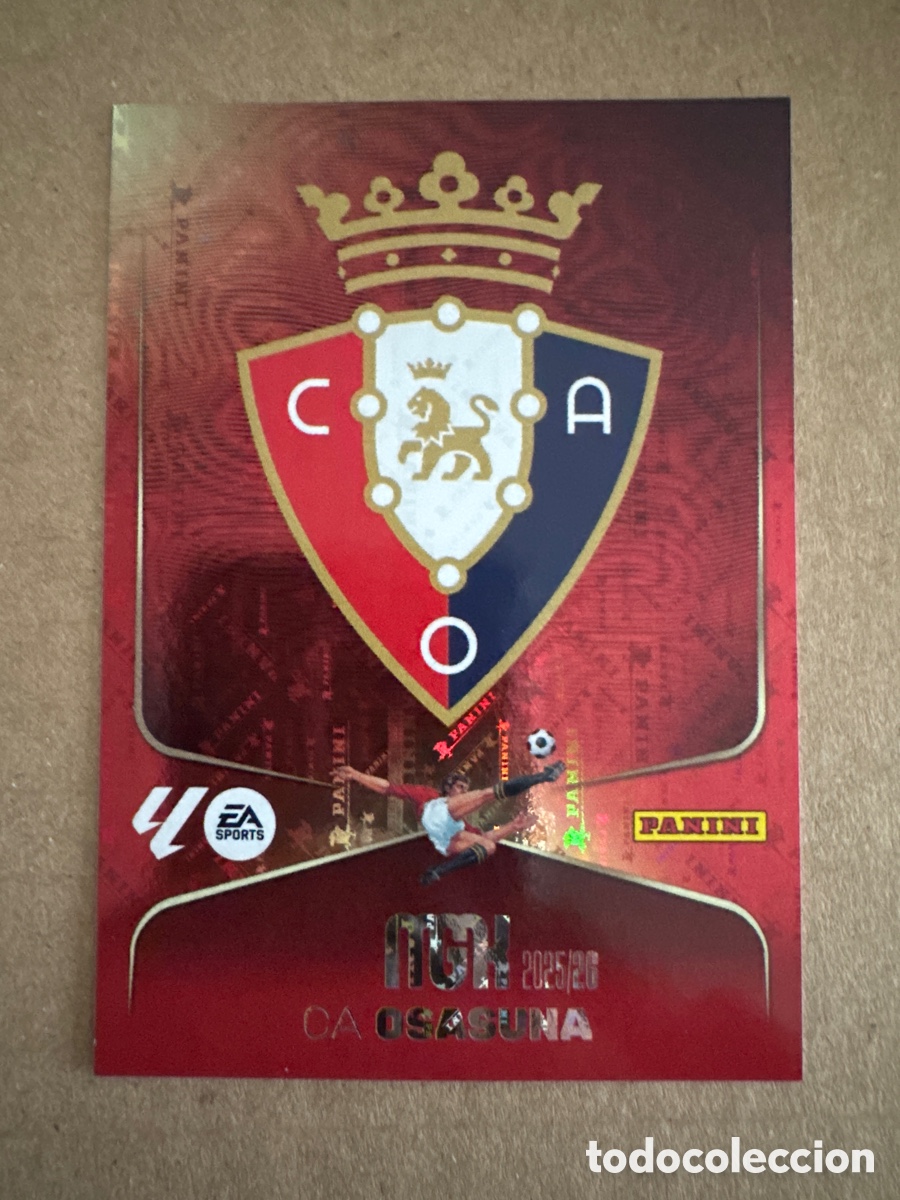Fu&szlig;ball-Sticker: # 253 Escudo CA Osasuna Megacracks 25 26 2025 2026 MGK