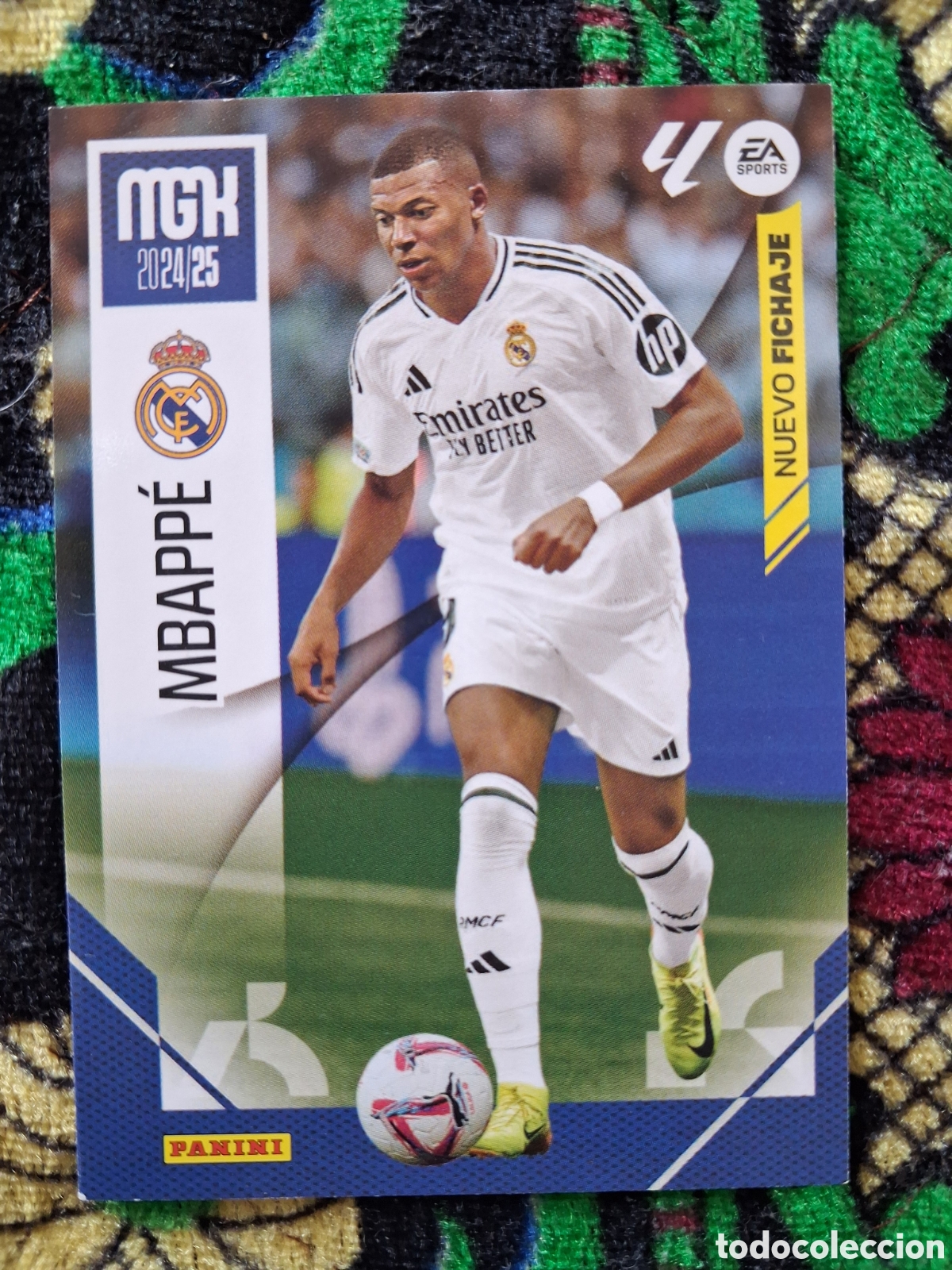 Cromos de f&uacute;tbol: Nuevo Fichaje 459 MBAPP&Eacute; Megacracks MGK 2024-25