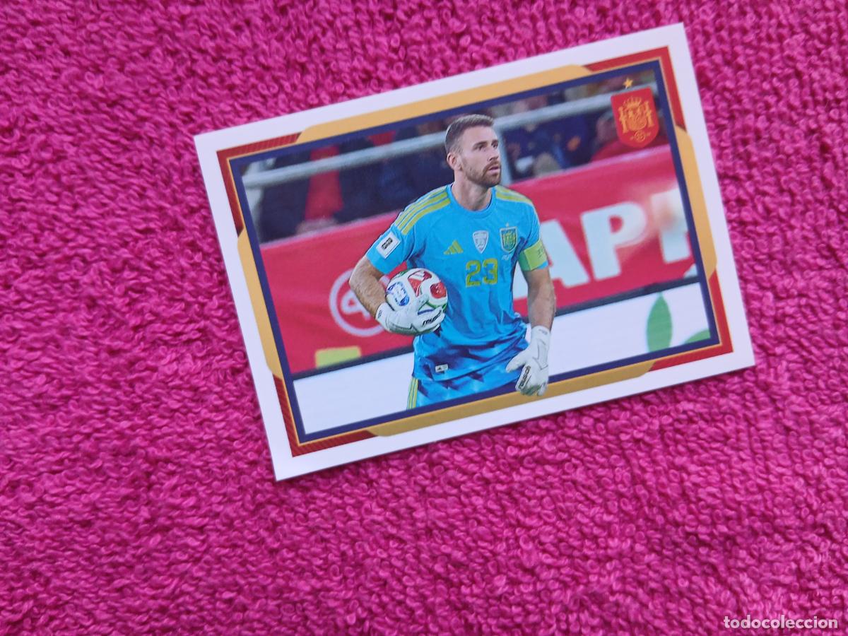 Cromos de f&uacute;tbol: espa&ntilde;a 2026 6 unai sim&oacute;n selecci&oacute;n espa&ntilde;ola panini carrefour family mundial de futbol (H)