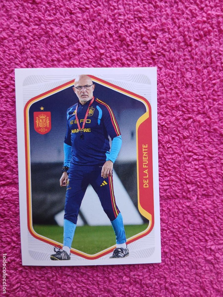Cromos de f&uacute;tbol: espa&ntilde;a 2026 8 de la fuente selecci&oacute;n espa&ntilde;ola panini carrefour family mundial de futbol (H)