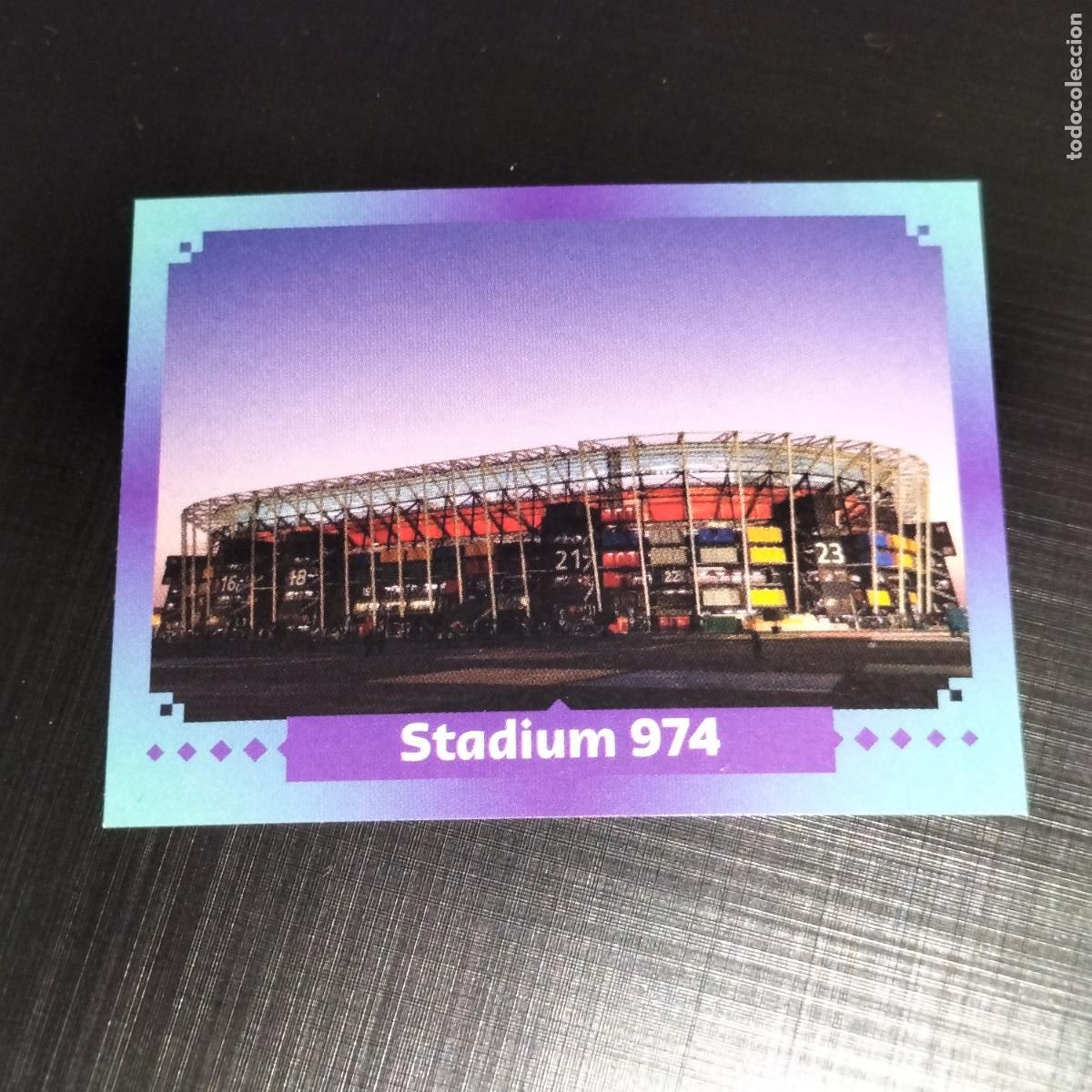 Cromos de f&uacute;tbol: FWC 13 STADIUM 974 CROMOS STICKER MUNDIAL QTAR 22 2022 FIFA WORLD CUP PANINI