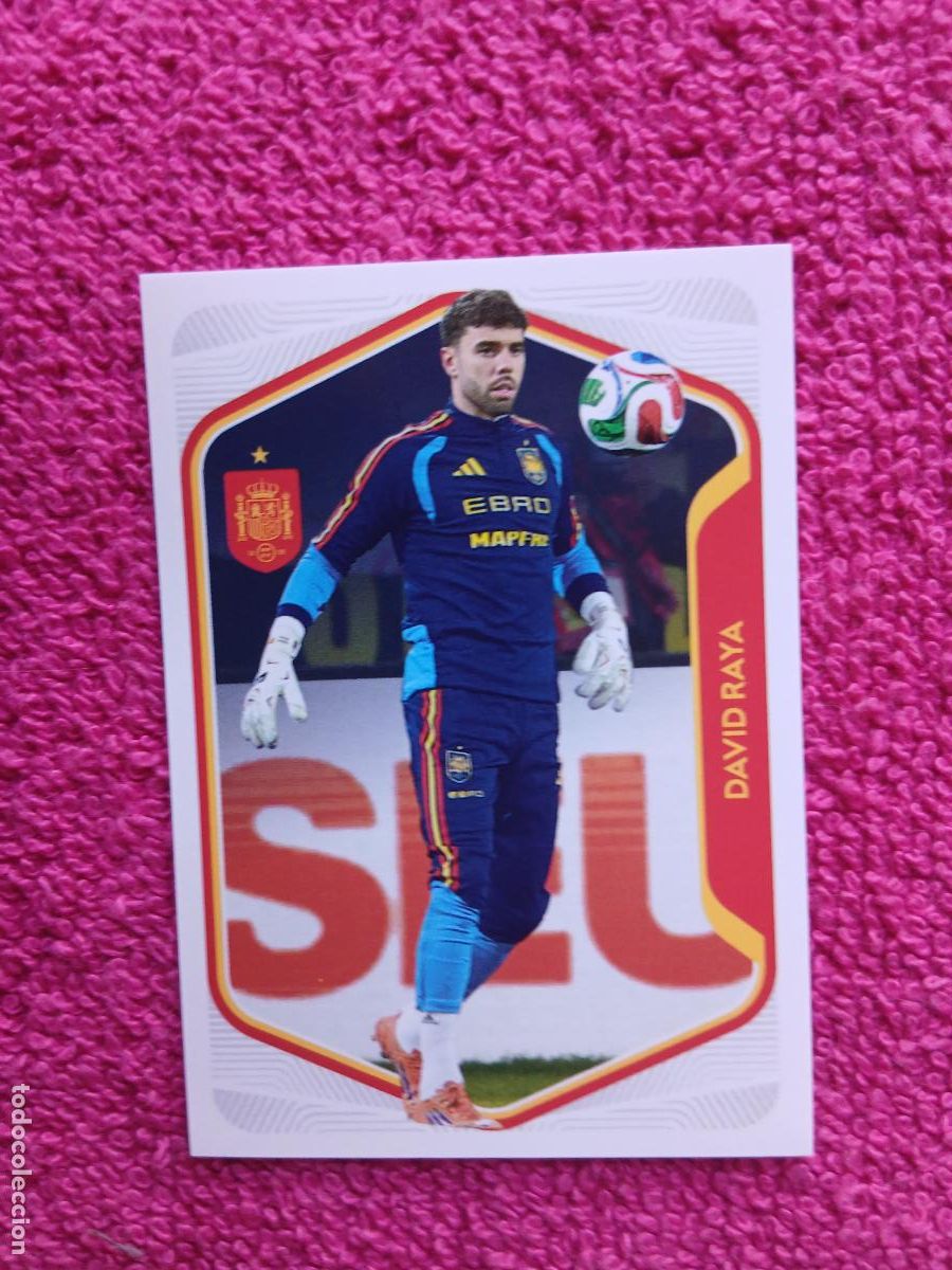 Cromos de f&uacute;tbol: espa&ntilde;a 2026 11 david raya selecci&oacute;n espa&ntilde;ola panini carrefour family mundial de futbol (H)