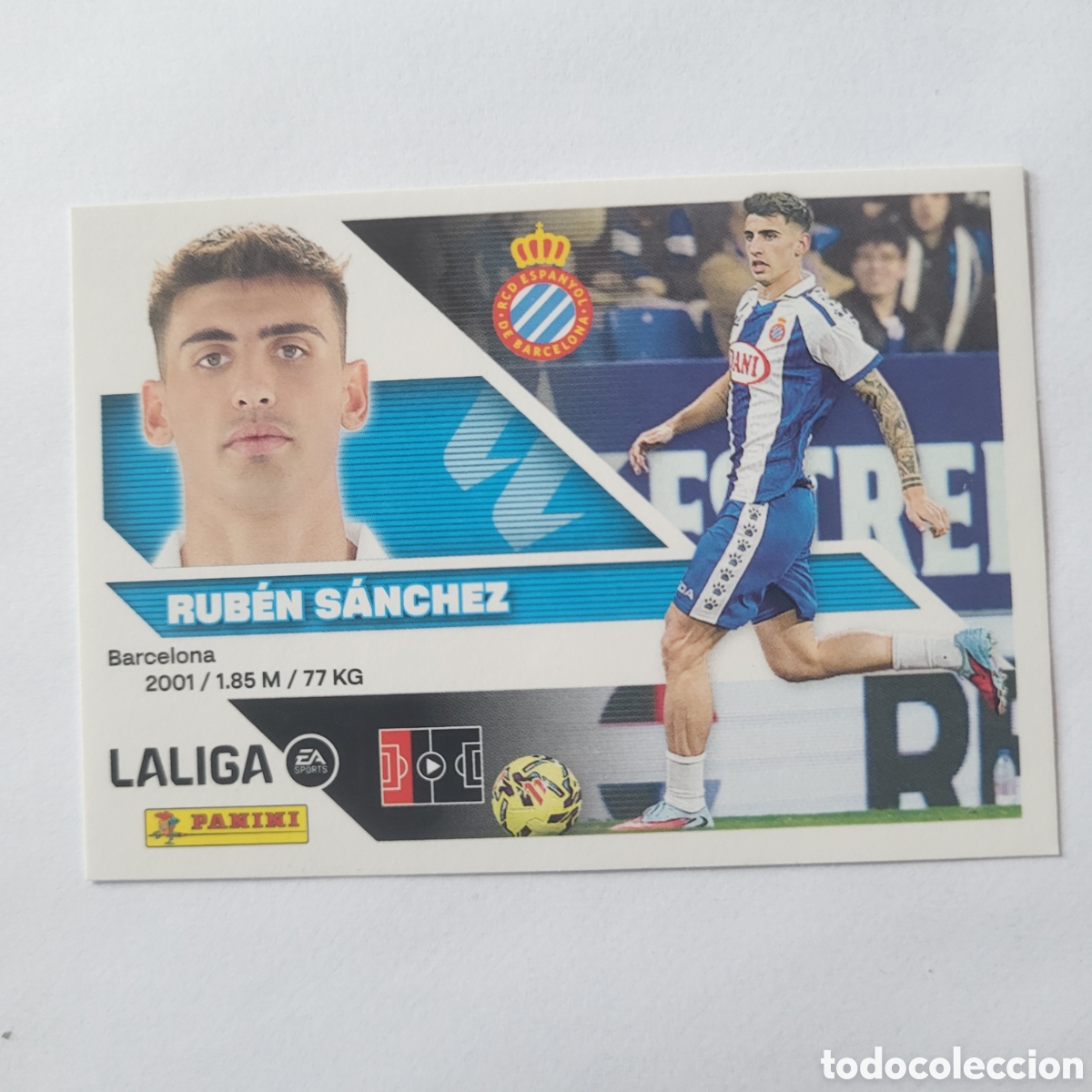 Cromos de f&uacute;tbol: 6 Rub&eacute;n S&aacute;nchez RCD Espanyol [Sticker] / La Liga Este 2026