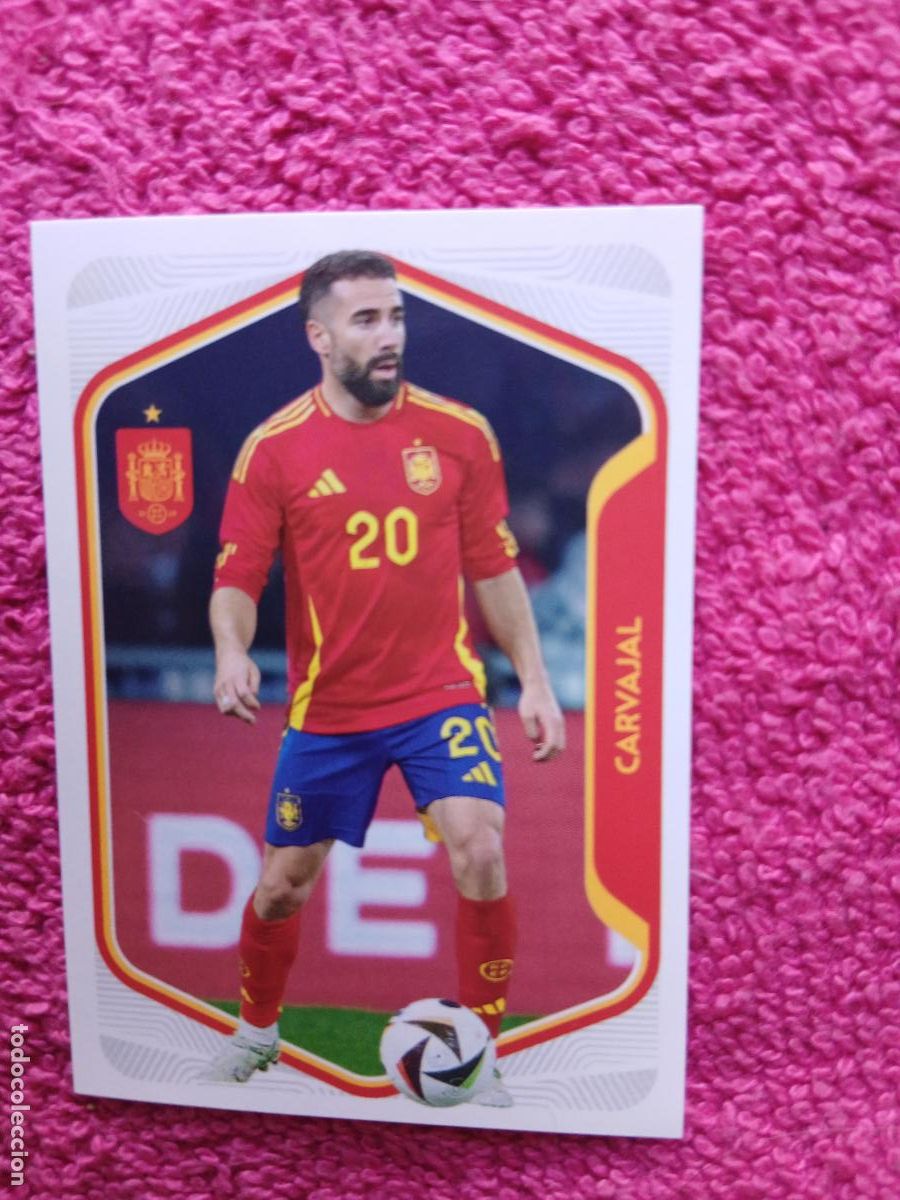 Cromos de f&uacute;tbol: espa&ntilde;a 2026 16 carvajal selecci&oacute;n espa&ntilde;ola panini carrefour family mundial de futbol (H)