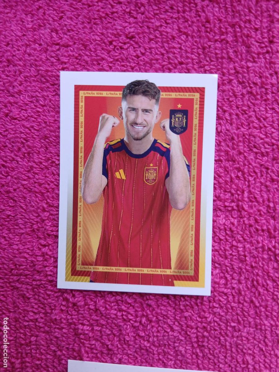 Cromos de f&uacute;tbol: espa&ntilde;a 2026 19 laportte selecci&oacute;n espa&ntilde;ola panini carrefour family mundial de futbol (H)