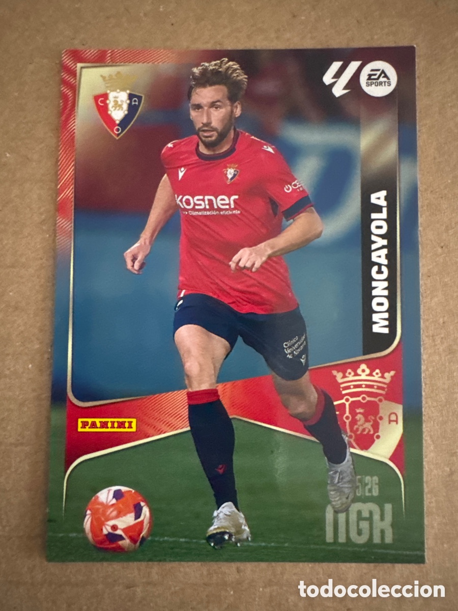 Cromos de Futebol: # 262 Moncayola CA Osasuna Megacracks 25 26 2025 2026 MGK