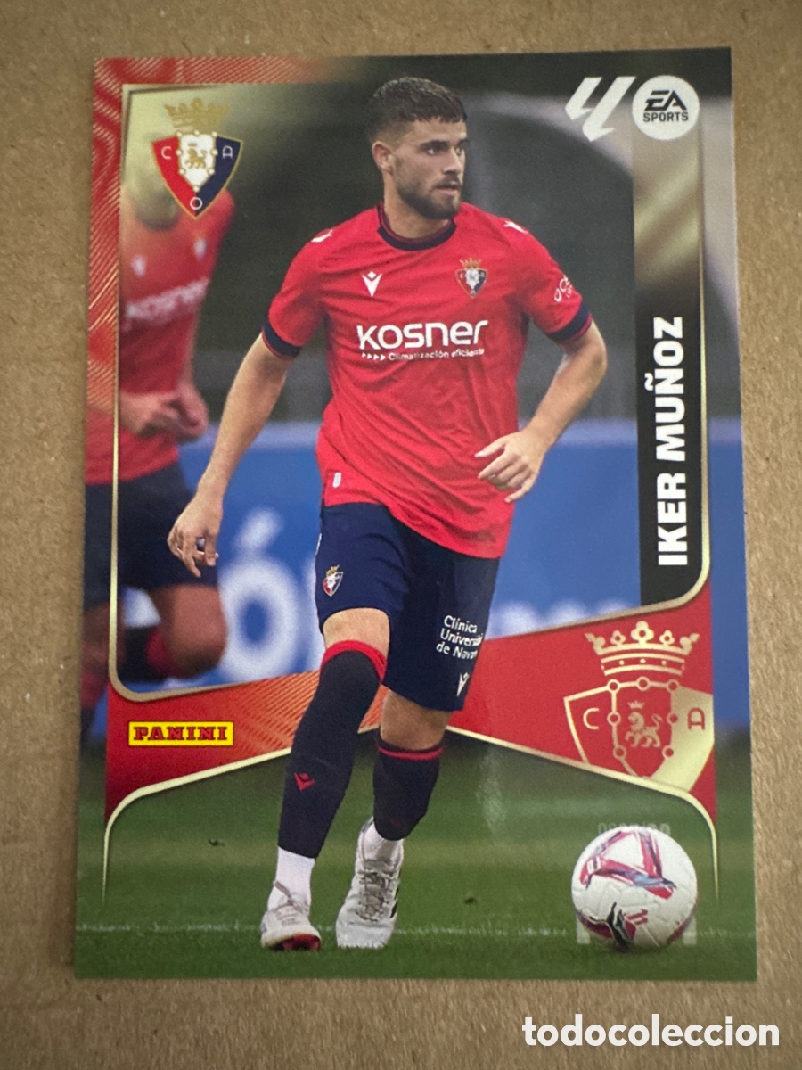 Fu&szlig;ball-Sticker: # 264 Iker Mu&ntilde;oz CA Osasuna Megacracks 25 26 2025 2026 MGK