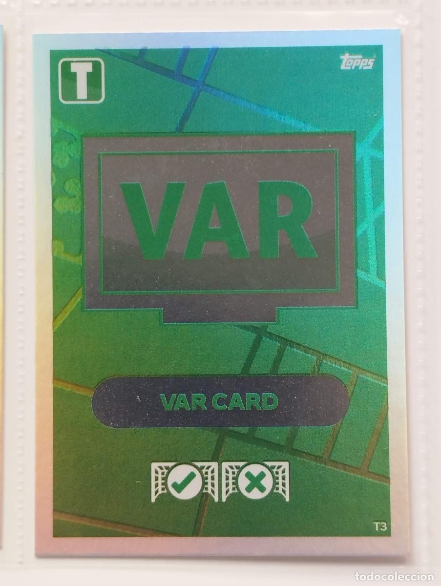 Figurine di Calcio: CROMO CARD EURO 24 EUROCOPA 2024 MATCH ATTAX VAR CARD