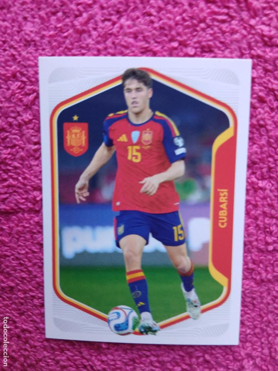 Cromos de f&uacute;tbol: espa&ntilde;a 2026 24 cubars&iacute; selecci&oacute;n espa&ntilde;ola panini carrefour family mundial de futbol (I)