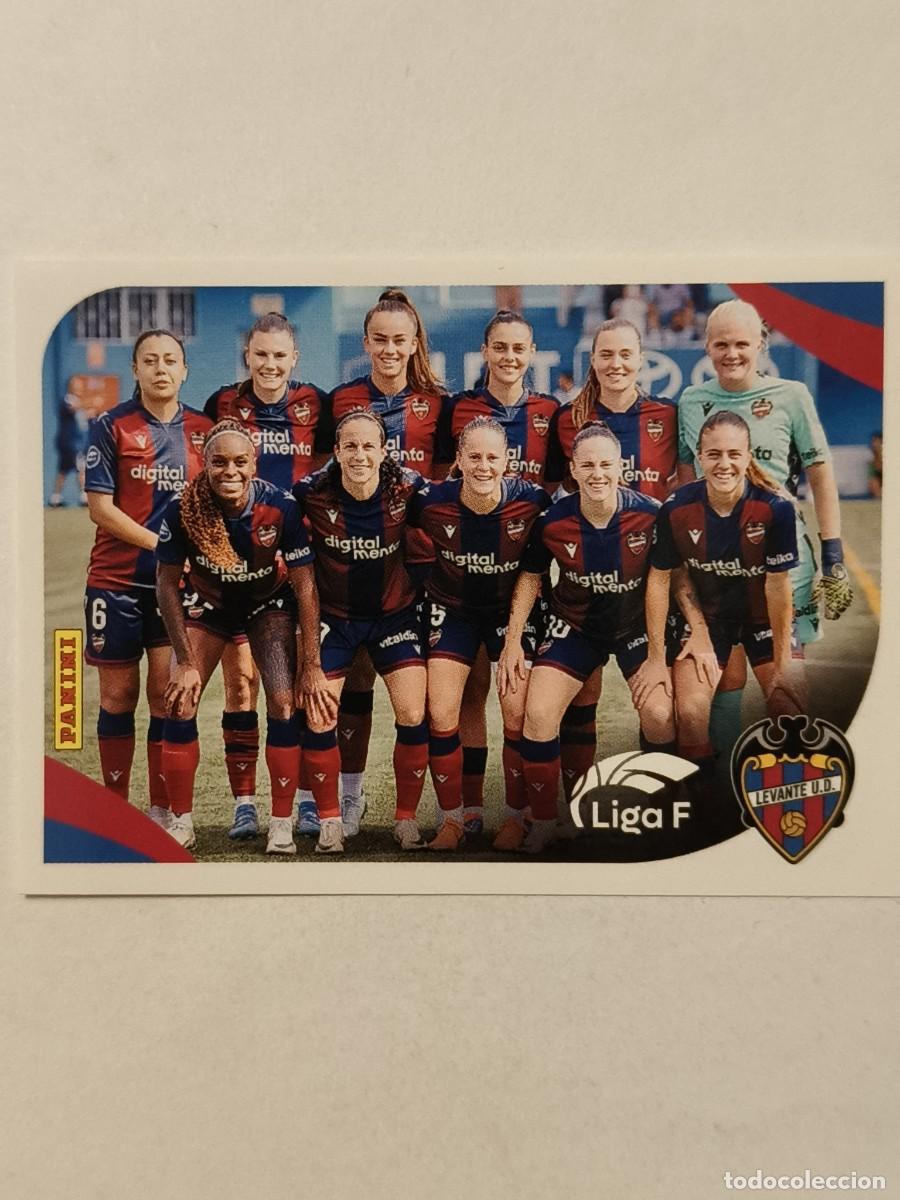 Cromos de f&uacute;tbol: #203 ALINEACION (LEVANTE U.D.) LIGA F 2024/2025 PANINI