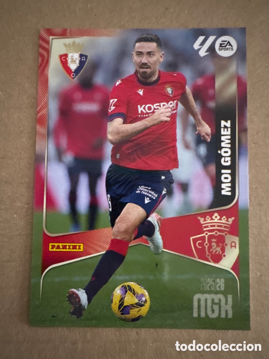 Cromos de f&uacute;tbol: # 266 Moi Gomez CA Osasuna Megacracks 25 26 2025 2026 MGK