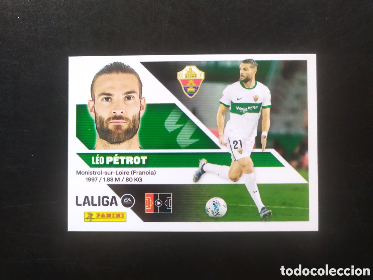 Cromos de f&uacute;tbol: Liga este 2026 2027 26 27 panini Petrot n&deg; 5 Elche