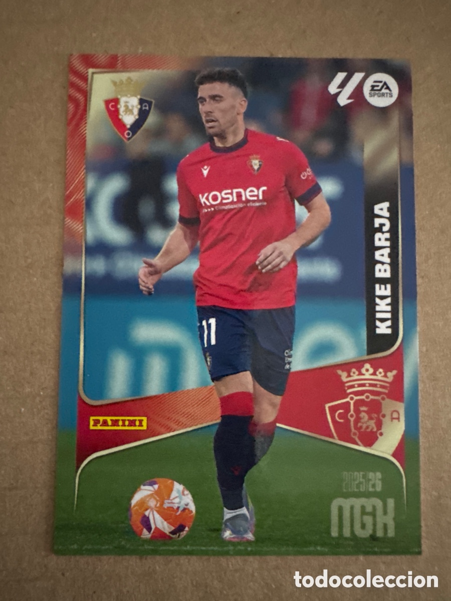 Cromos de f&uacute;tbol: # 268 Kike Barja CA Osasuna Megacracks 25 26 2025 2026 MGK