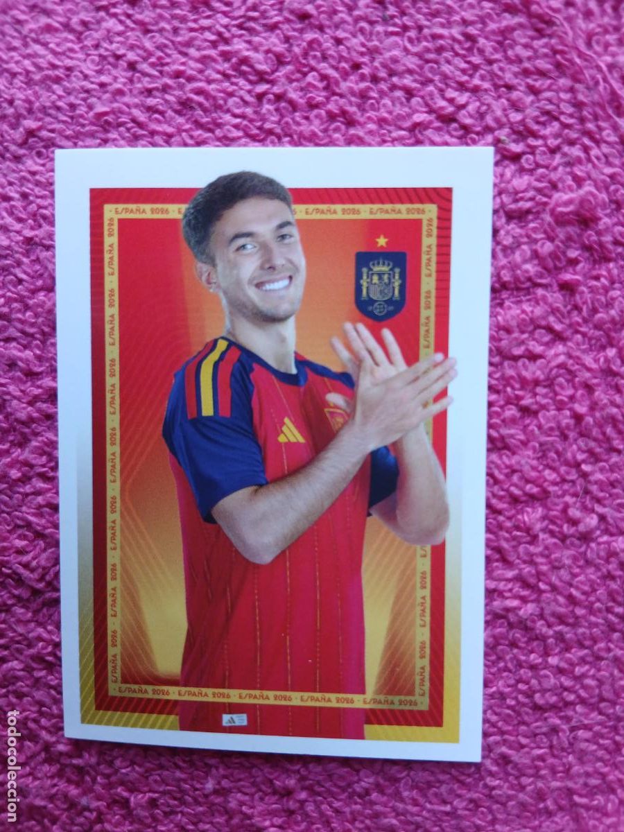 Cromos de f&uacute;tbol: espa&ntilde;a 2026 33 zubimendi selecci&oacute;n espa&ntilde;ola panini carrefour family mundial de futbol (I)