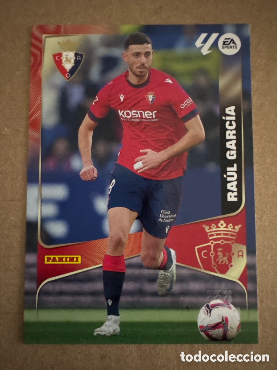 Cromos de f&uacute;tbol: # 269 Ra&uacute;l Garc&iacute;a CA Osasuna Megacracks 25 26 2025 2026 MGK