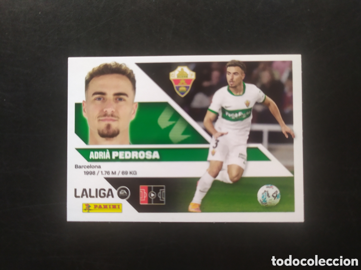 Cromos de f&uacute;tbol: Liga este 2026 2027 26 27 panini Pedrosa n&deg; 9A 9 A Elche
