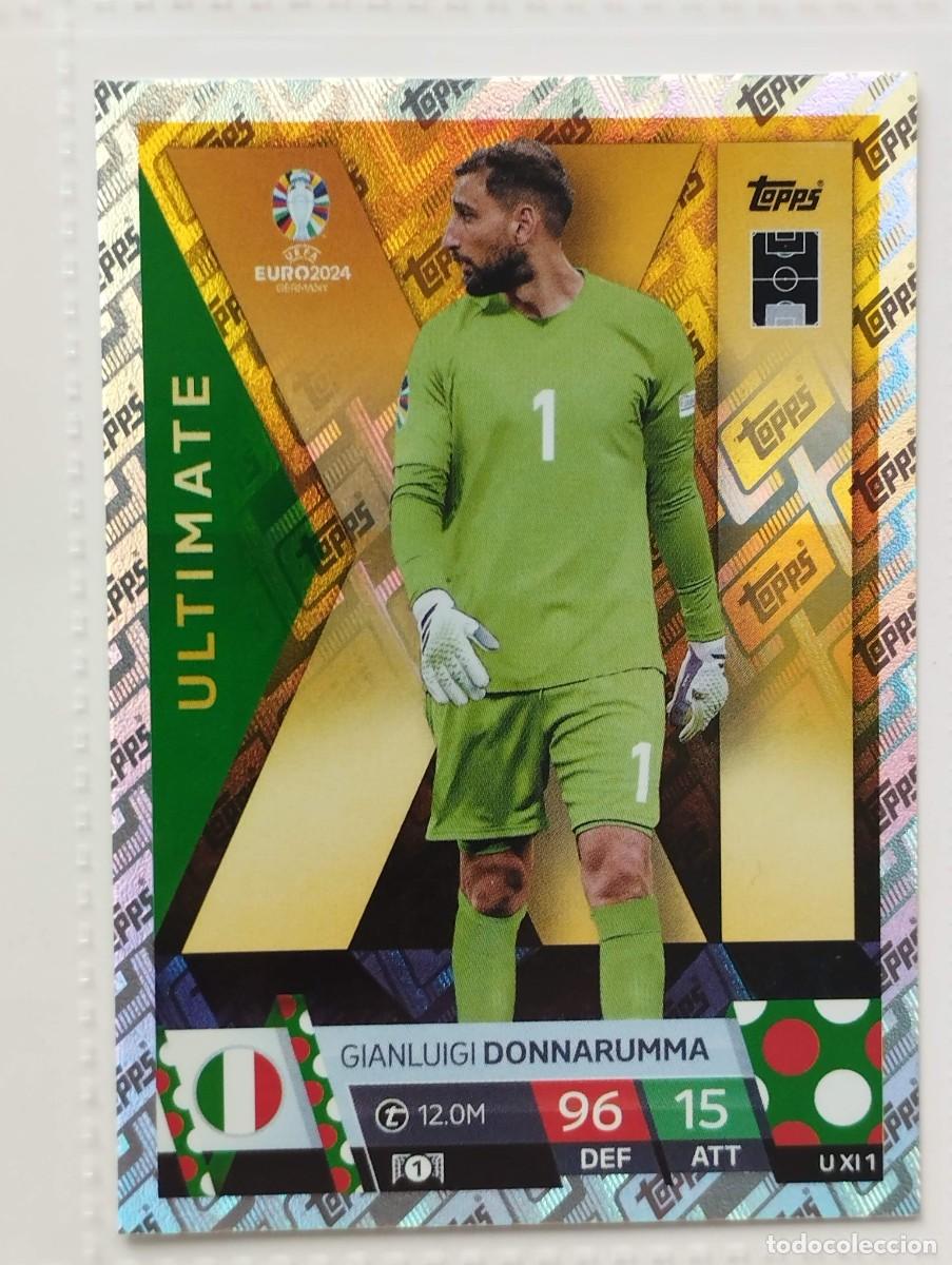 Cromos de f&uacute;tbol: CROMO CARD EURO 24 EUROCOPA 2024 MATCH ATTAX DONNARUMMA UXI1 UXI 1 ITALIA
