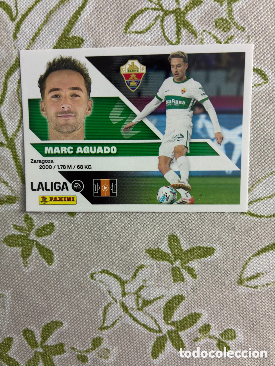 Cromos de f&uacute;tbol: Cromo Marc Aguado N&ordm; 14 Elche CF - Colecci&oacute;n Este Panini Liga 2026-27 (Sin Pegar)