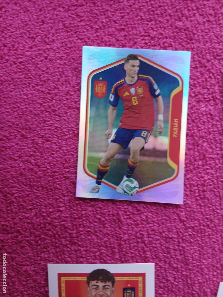 Cromos de f&uacute;tbol: espa&ntilde;a 2026 36 fabi&aacute;n selecci&oacute;n espa&ntilde;ola panini carrefour family mundial de futbol (I)