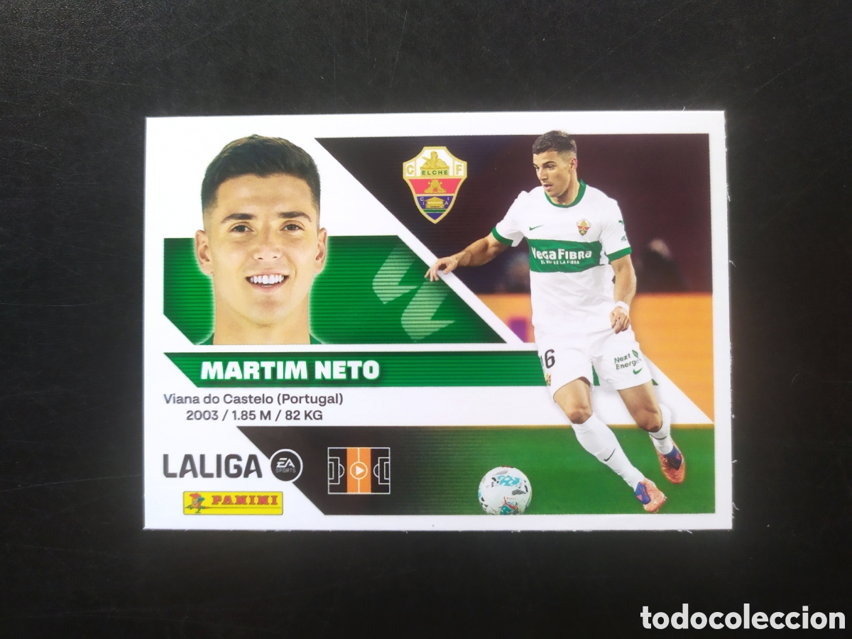 Cromos de f&uacute;tbol: Liga este 2026 2027 26 27 panini Martim Neto n&deg; 11 Elche