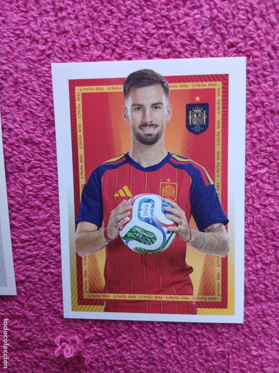 Cromos de f&uacute;tbol: espa&ntilde;a 2026 43 alex baena selecci&oacute;n espa&ntilde;ola panini carrefour family mundial de futbol (I)