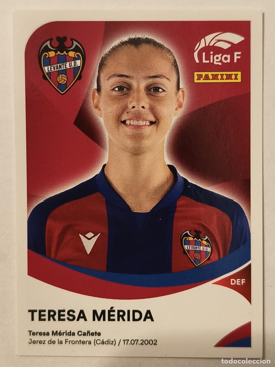 Cromos de f&uacute;tbol: #209 TERESA MERIDA (LEVANTE U.D.) LIGA F 2024/2025 PANINI