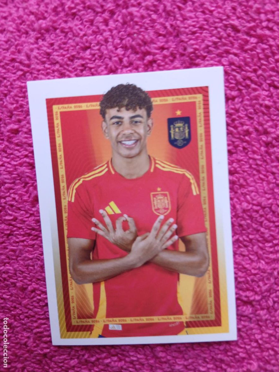 Cromos de f&uacute;tbol: espa&ntilde;a 2026 49 lamine yamal selecci&oacute;n espa&ntilde;ola panini carrefour family mundial de futbol (I)