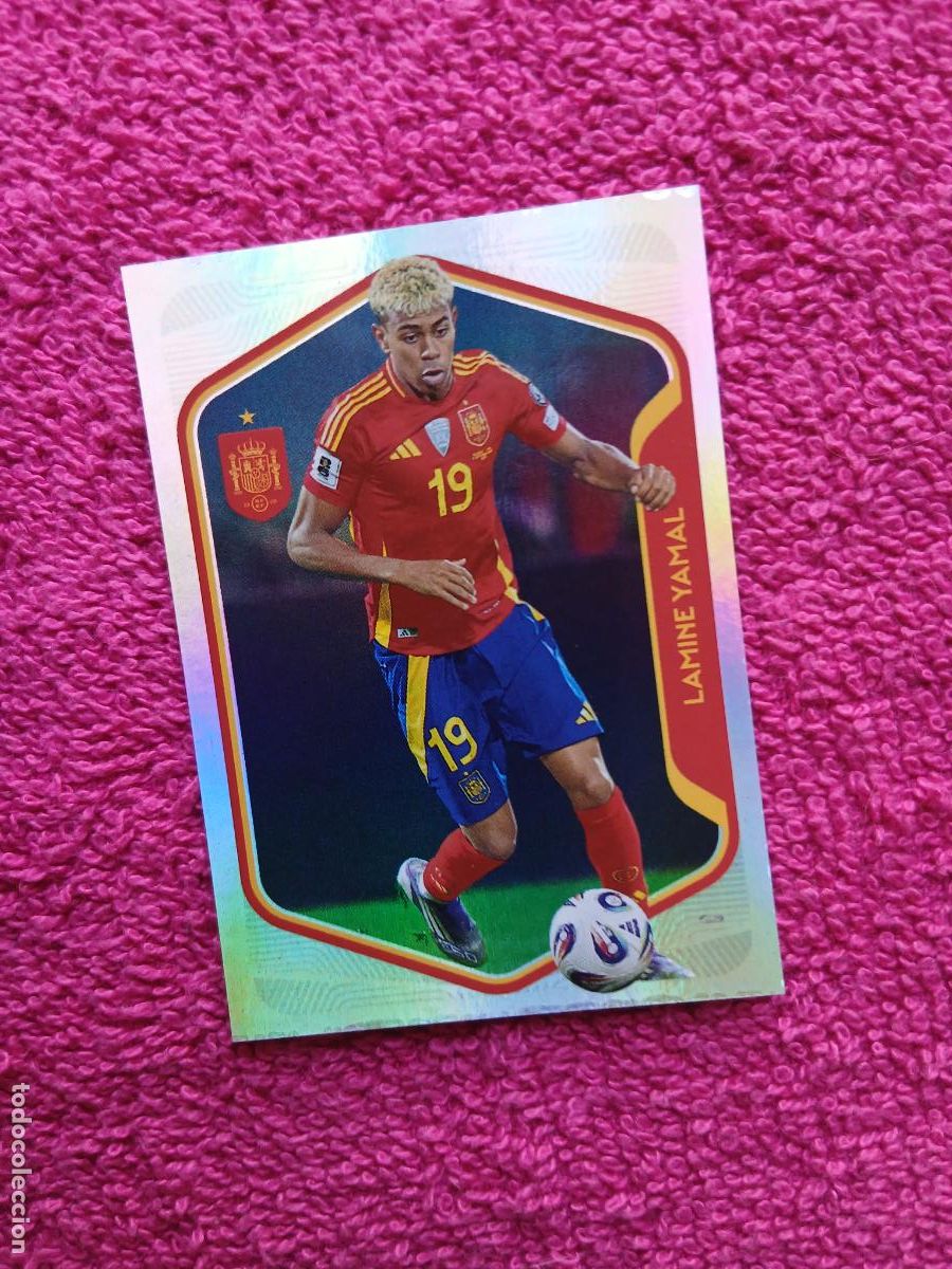 Cromos de f&uacute;tbol: espa&ntilde;a 2026 50 lamine yamal selecci&oacute;n espa&ntilde;ola panini carrefour family mundial de futbol (I)