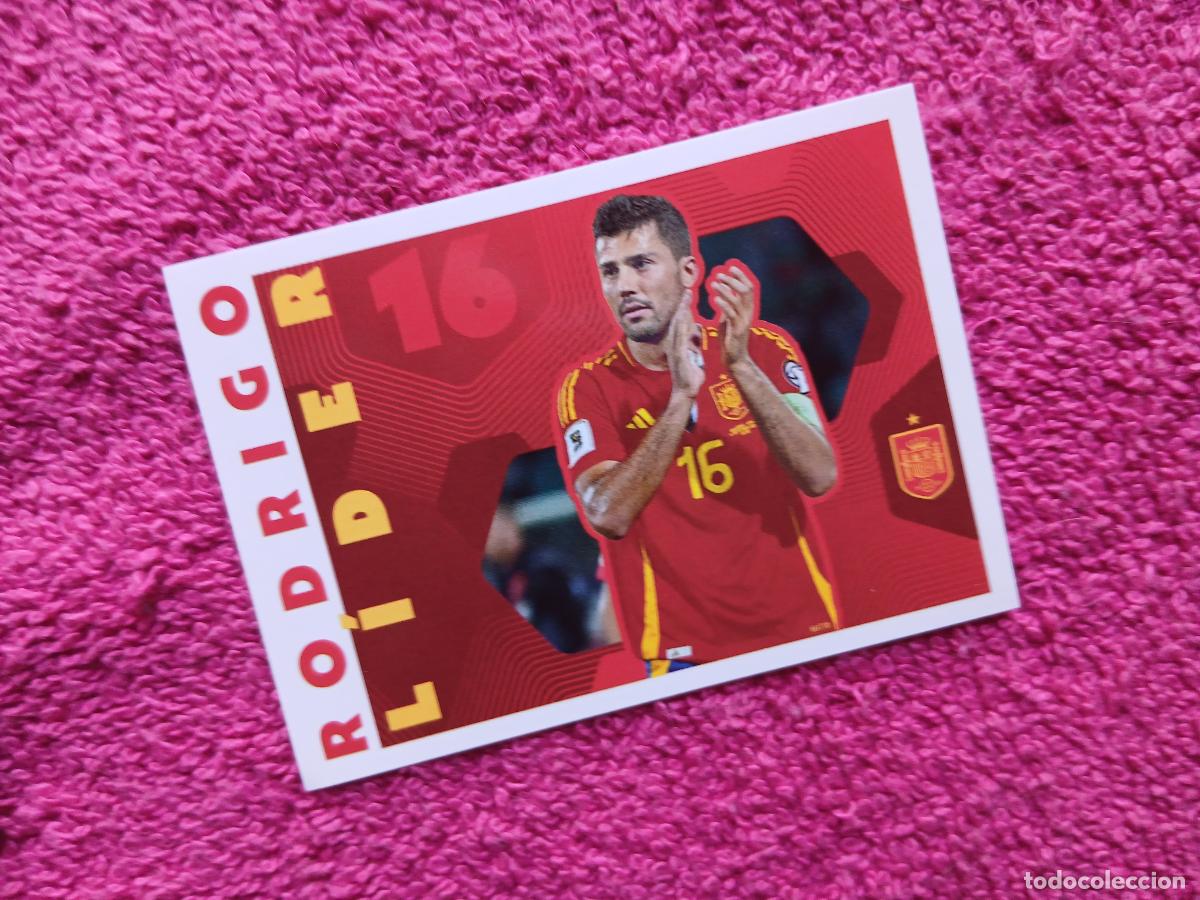 Cromos de f&uacute;tbol: espa&ntilde;a 2026 68 rodrigo selecci&oacute;n espa&ntilde;ola panini carrefour family mundial de futbol (I)