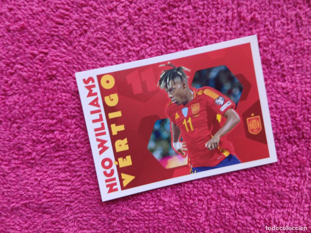 Cromos de Futebol: espa&ntilde;a 2026 72 nico williams selecci&oacute;n espa&ntilde;ola panini carrefour family mundial de futbol (I)