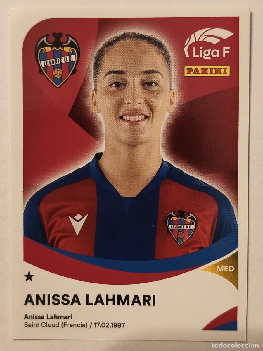 Football Stickers: #215 ANISSA LAHMARI (LEVANTE U.D.) LIGA F 2024/2025 PANINI