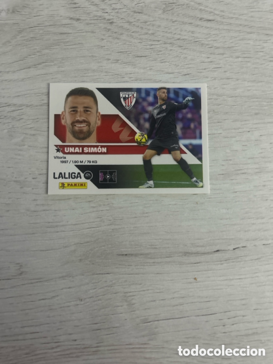 Football Stickers: Unai Sim&oacute;n 3 Athletic Club Liga Este 2026/27 26-27 Panini