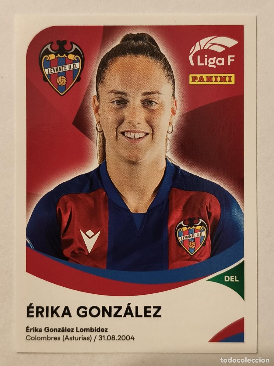 Football Stickers: #219 ERIKA GONZALEZ (LEVANTE U.D.) LIGA F 2024/2025 PANINI
