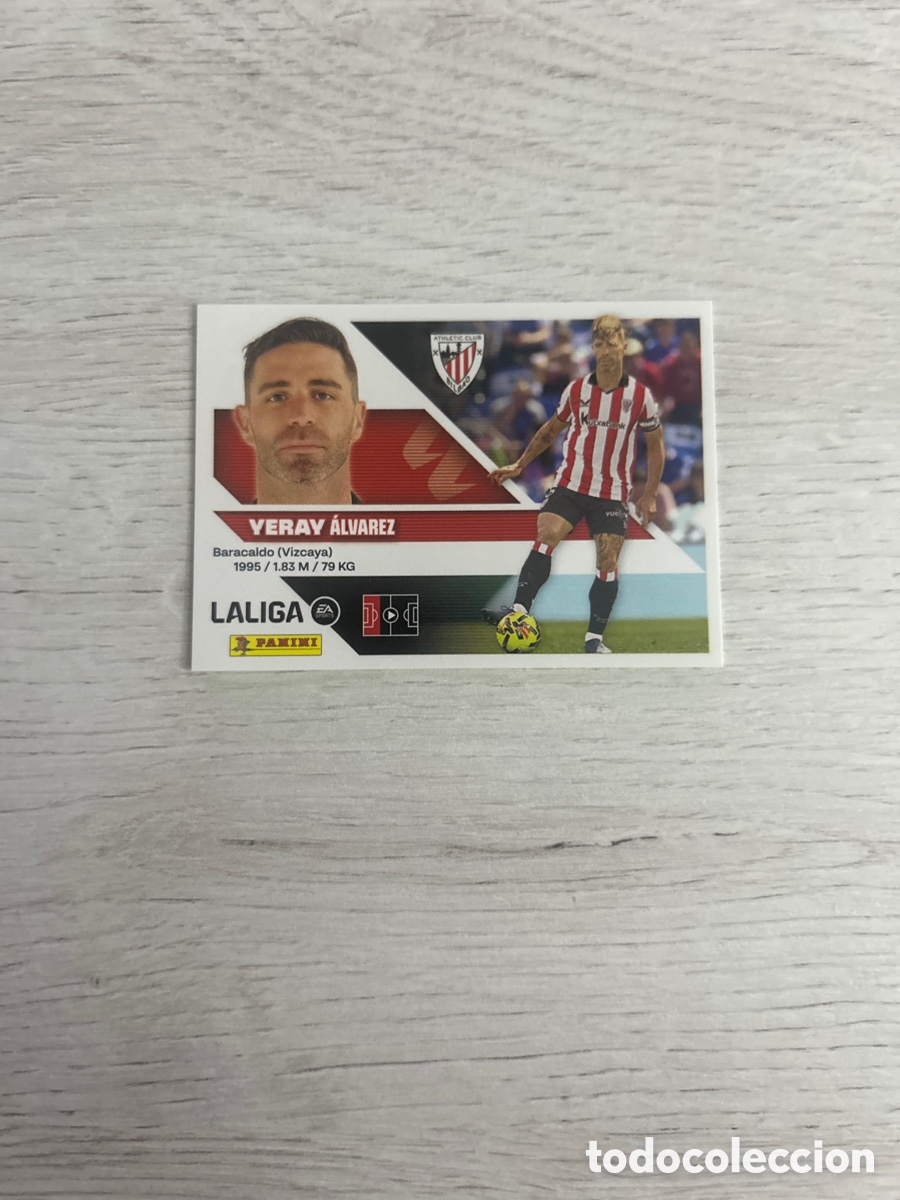 Cromos de f&uacute;tbol: Yeray 6B 6B Athletic Club Liga Este 2026/27 26-27 Panini