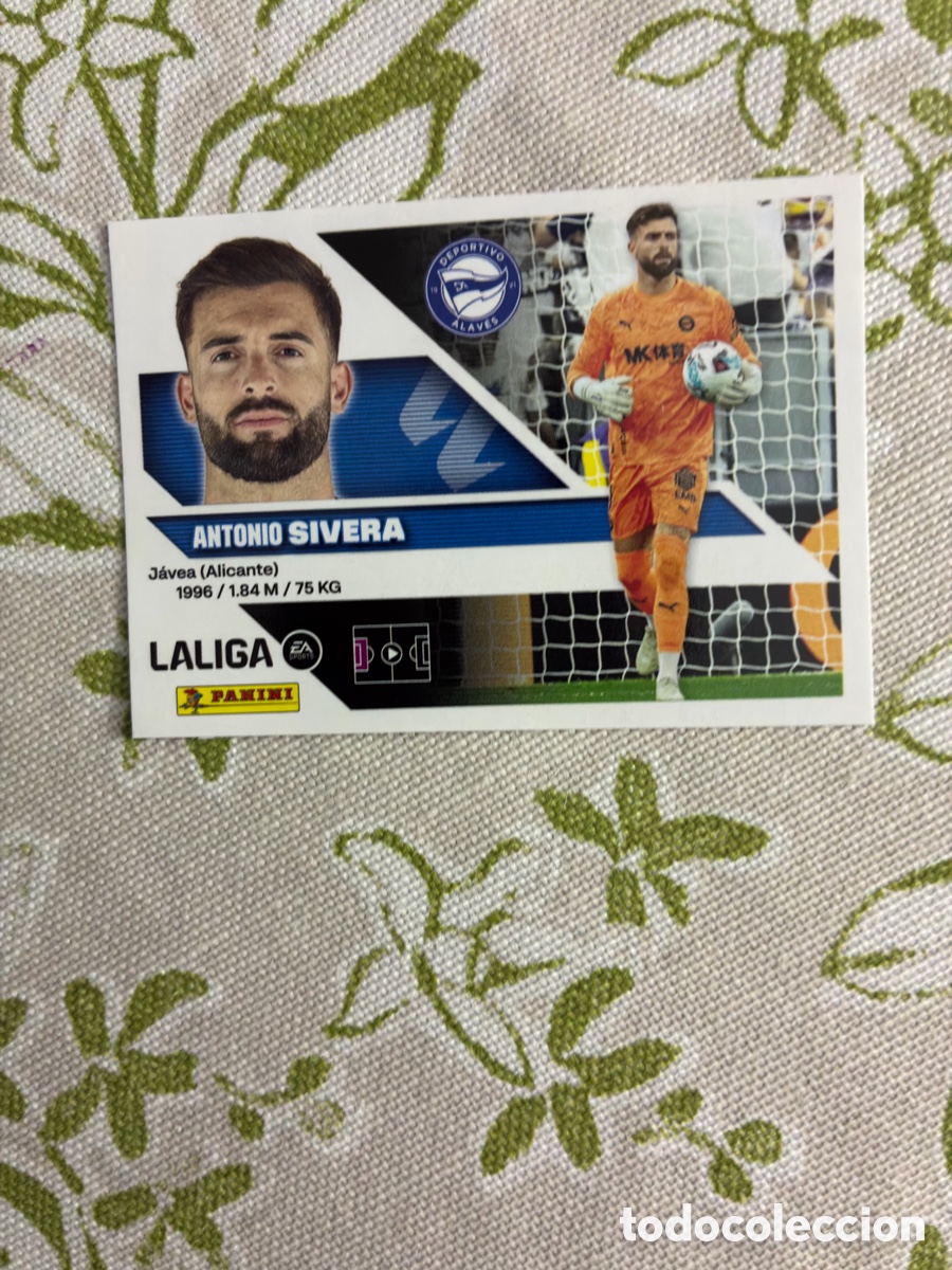 Cromos de f&uacute;tbol: Cromo Antonio Sivera N&ordm; 3 Deportivo Alav&eacute;s - Colecci&oacute;n Este Panini Liga 2026-27 (Sin Pegar)