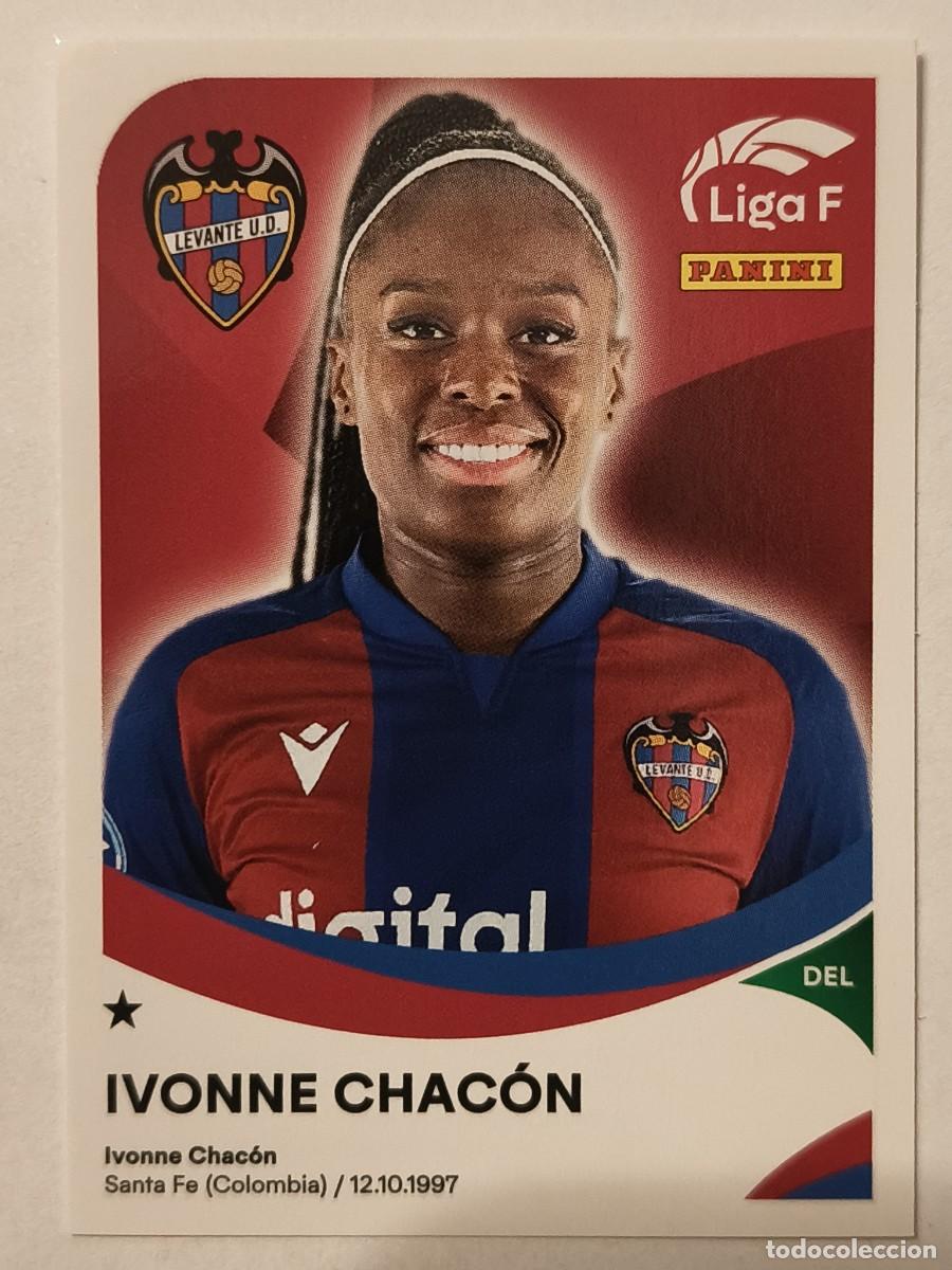 Cromos de f&uacute;tbol: #221 IVONNE CHACON (LEVANTE U.D.) LIGA F 2024/2025 PANINI