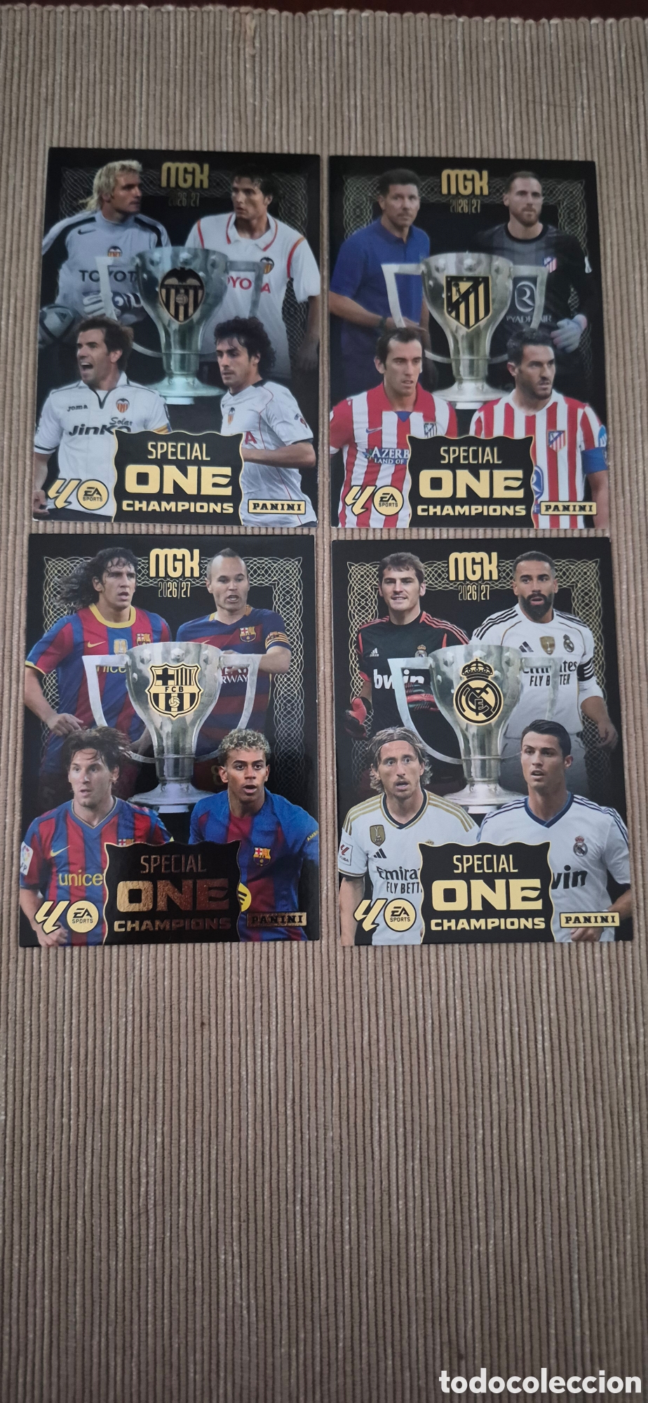 Cromos de f&uacute;tbol: CROMOS MGK SPECIAL ONE CHAMPIONS