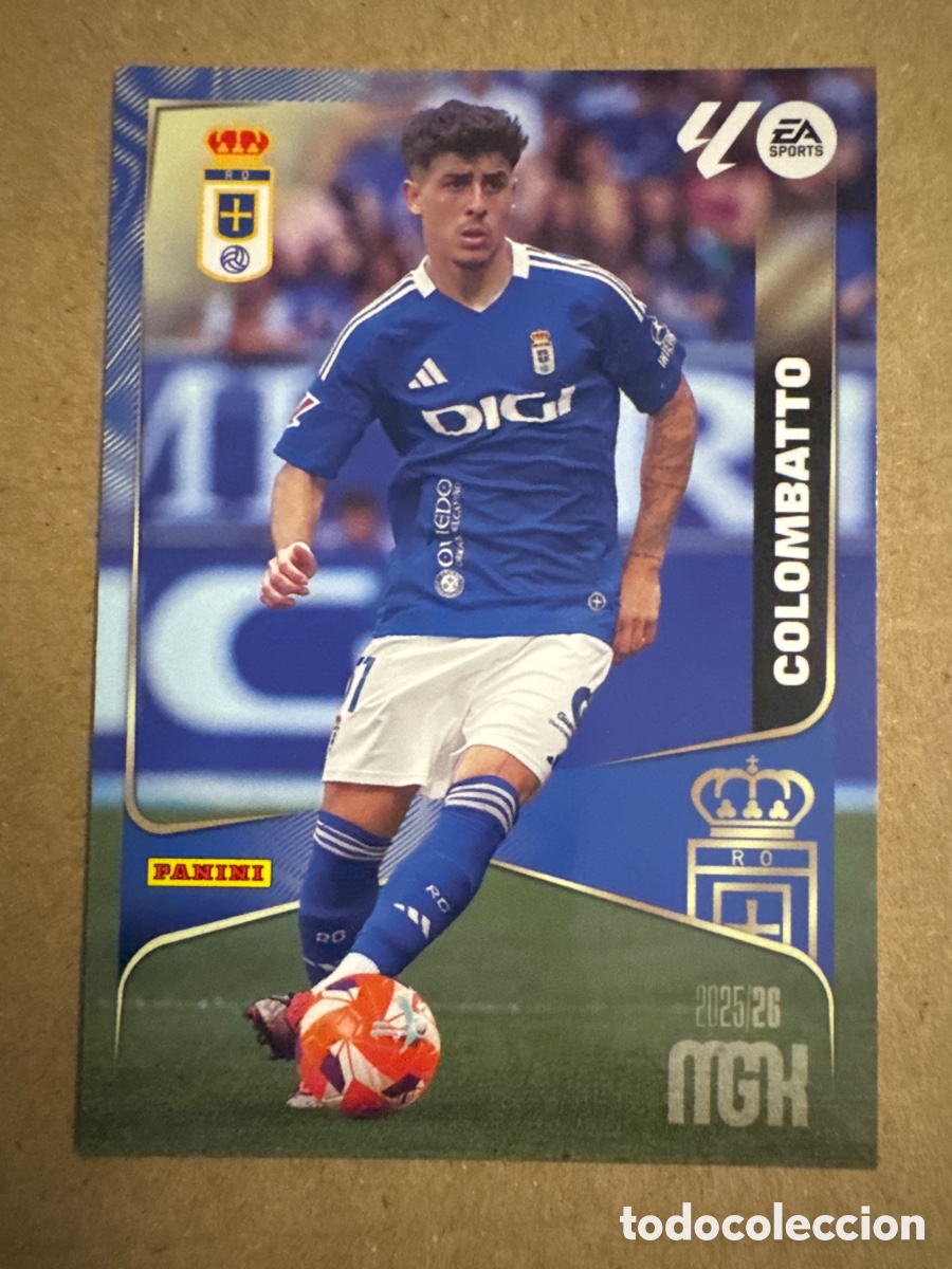 Cromos de f&uacute;tbol: # 279 Colombatto Real Oviedo Megacracks 25 26 2025 2026 MGK