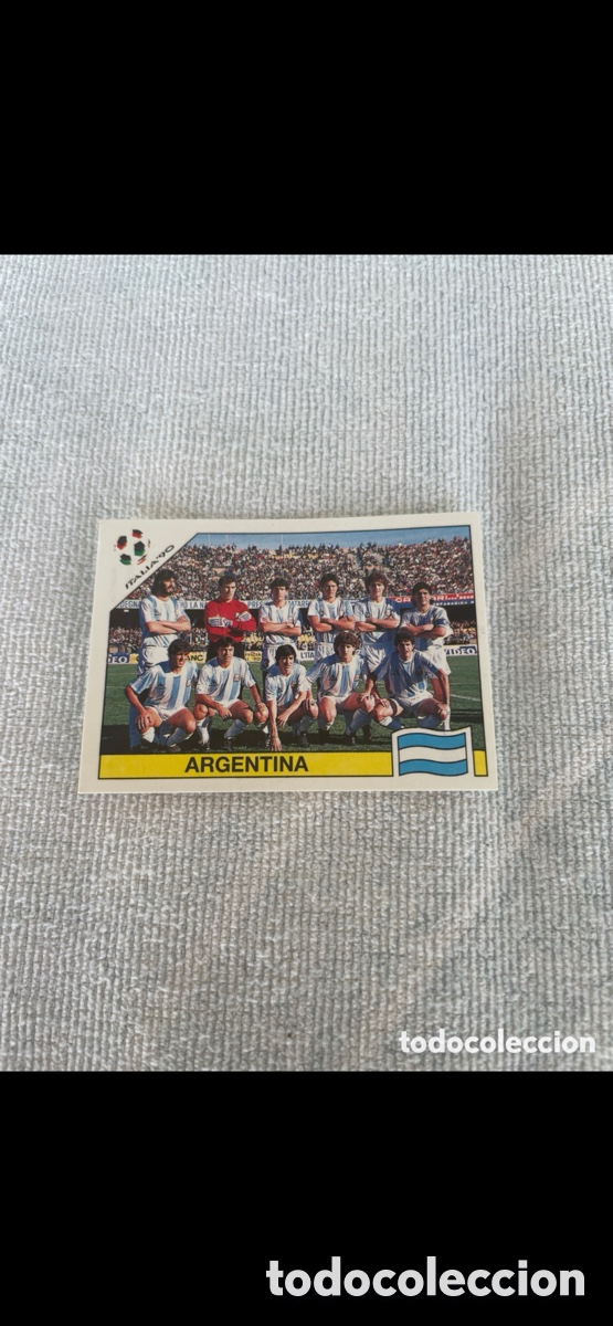 Cromos de f&uacute;tbol: WORLD CUP STORY 220 Argentina Maradona