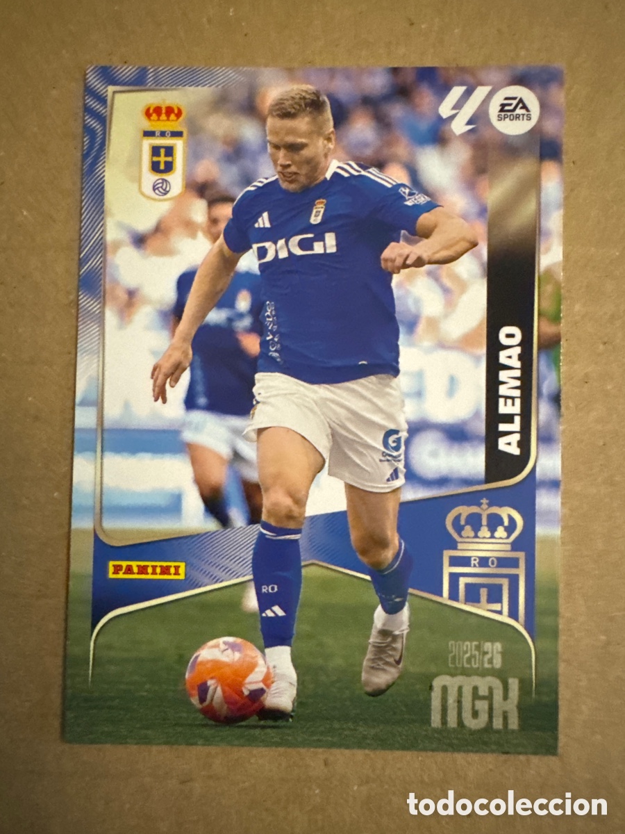 Cromos de f&uacute;tbol: # 288 Alemao Real Oviedo Megacracks 25 26 2025 2026 MGK