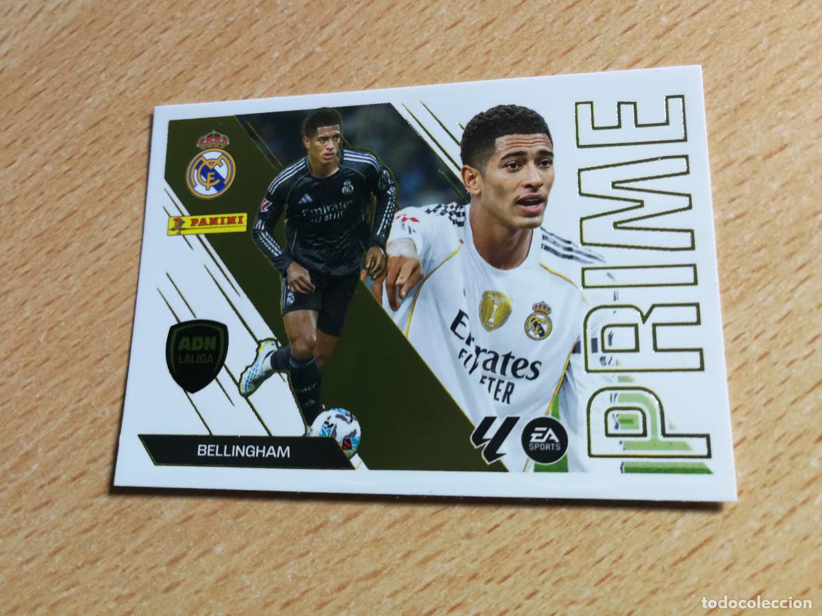 Cromos de f&uacute;tbol: Bellingham Real Madrid n&ordm; 2, cromo ADN PRIME, nuevo se sobre