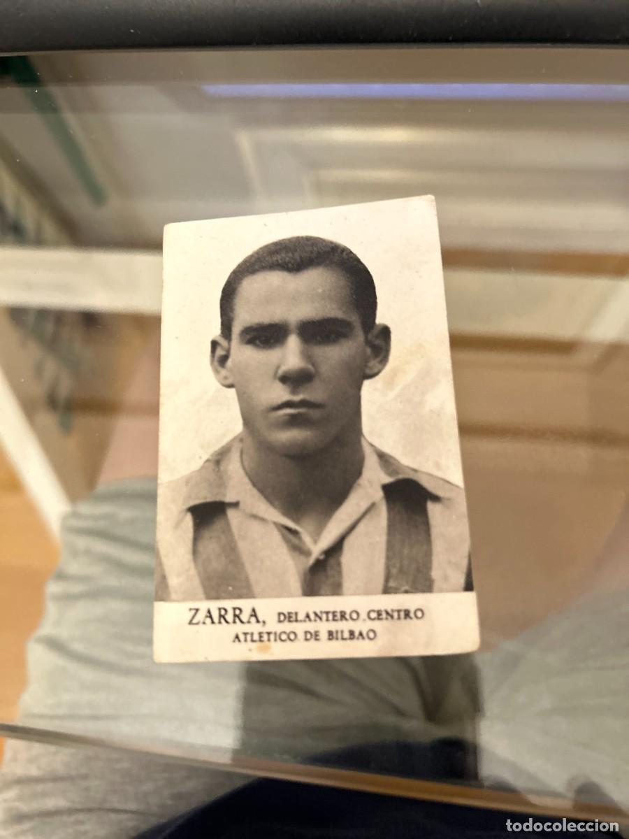 Cromos de f&uacute;tbol: zarra delantero centro del athletic de bilbao