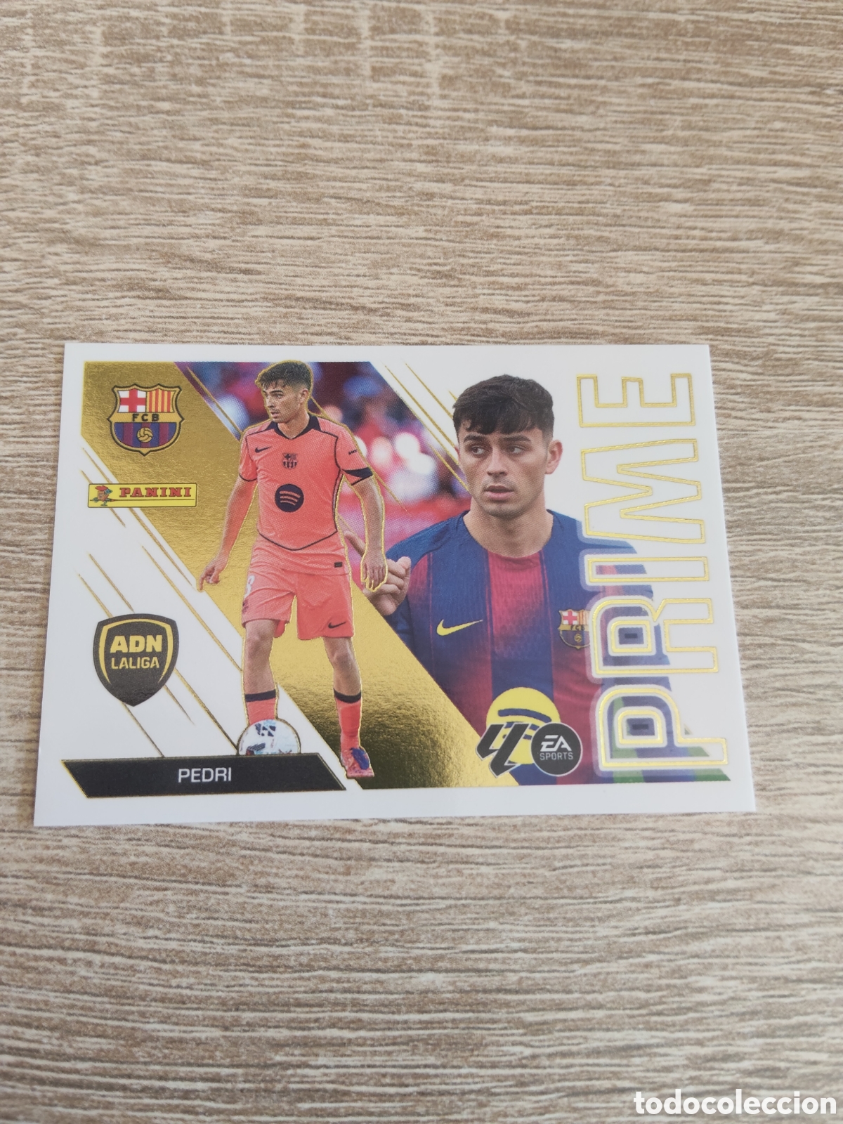 Cromos de f&uacute;tbol: Pedri Prime Barcelona liga 2026 2027 26 27 ediciones este