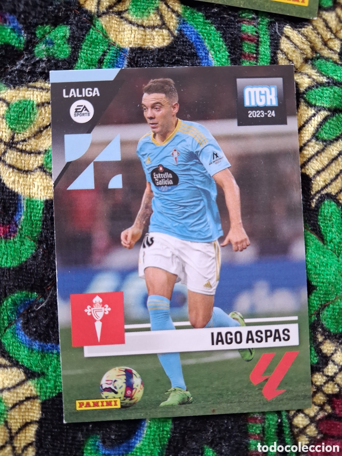 Cromos de f&uacute;tbol: 159 IAGO ASPAS CELTA DE VIGO FICHAS ALBUM MEGACRACKS 2023 2024 23 24