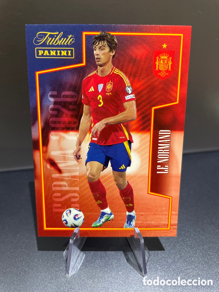 Football Stickers: Le Normand 43 Panini Tribute Seleccion Espa&ntilde;ola 2010-2026 Vamos Campeones