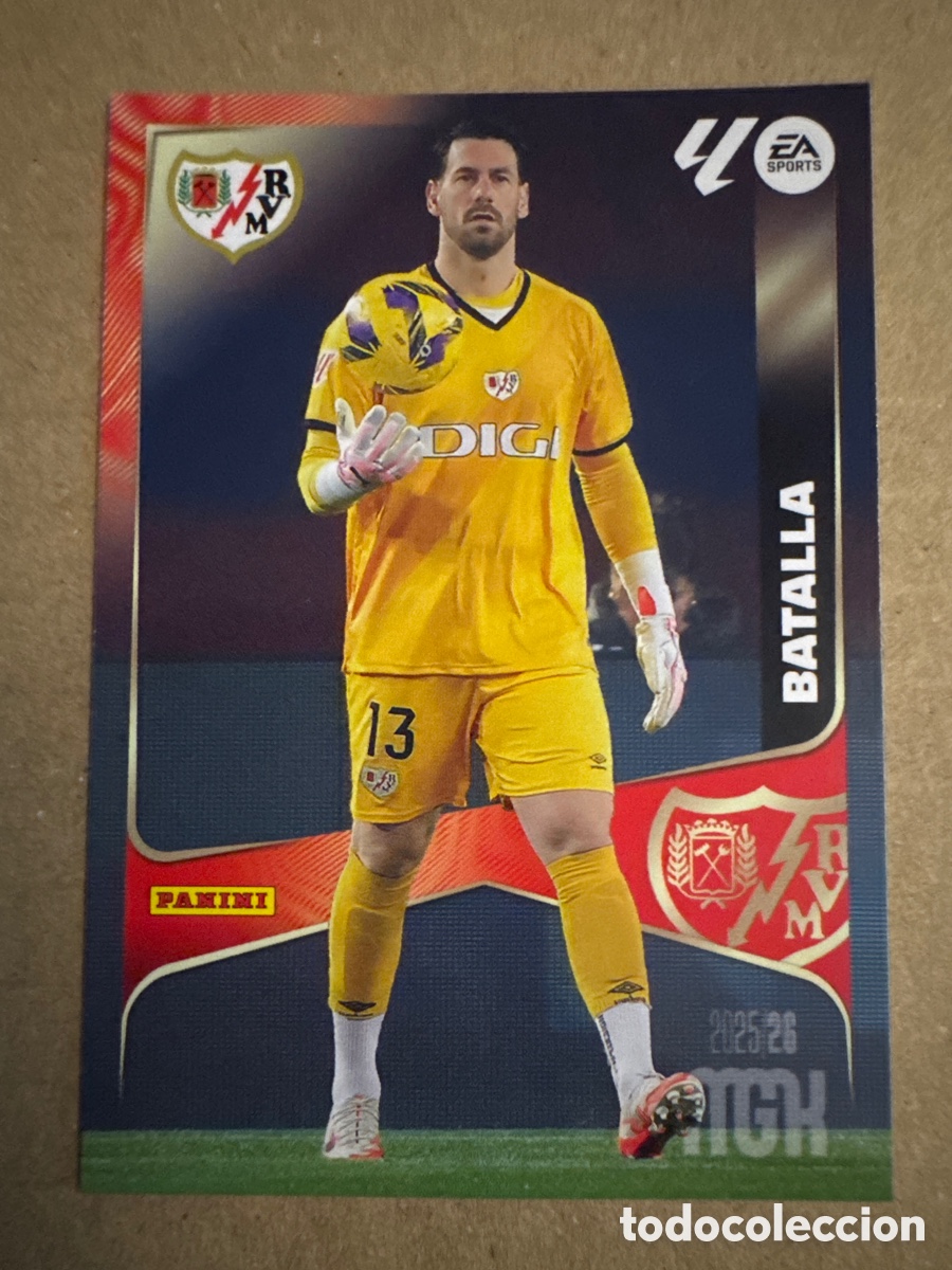 Cromos de f&uacute;tbol: # 290 Batalla Rayo Vallecano Megacracks 25 26 2025 2026 MGK
