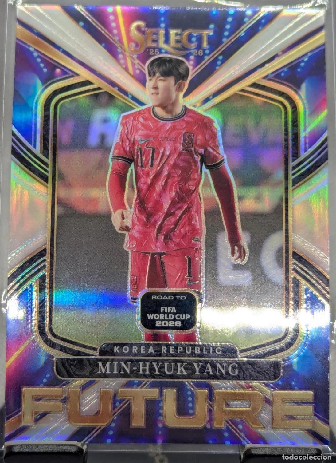 Cromos de f&uacute;tbol: Min-Hyuk Yang #18 Future Korea Panini Select Road to FIFA World Cup 2026