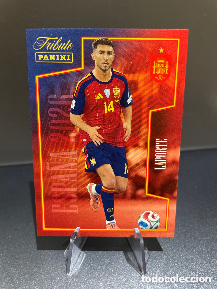 Cromos de Futebol: Laporte 47 Panini Tribute Seleccion Espa&ntilde;ola 2010-2026 Vamos Campeones